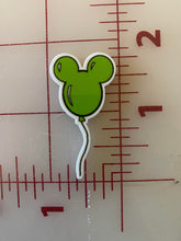 Mickey Balloon Flat back Printed Resin