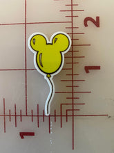 Mickey Balloon Flat back Printed Resin