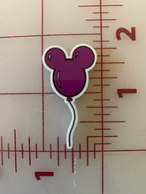 Mickey Balloon Flat back Printed Resin