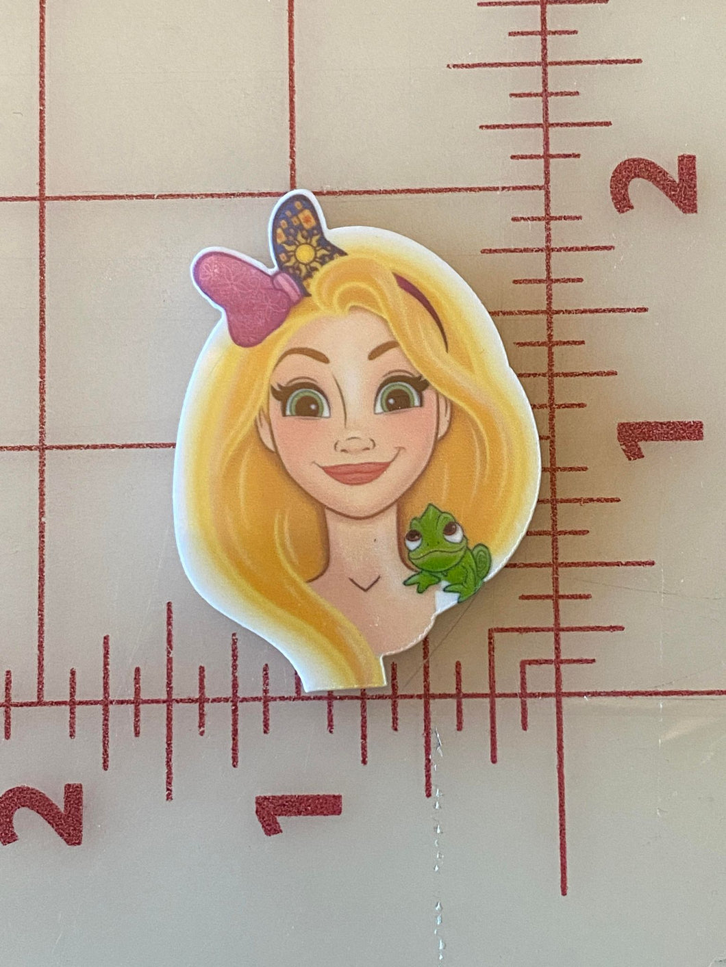 Princess Rapunzel and Printed Flatback Resin