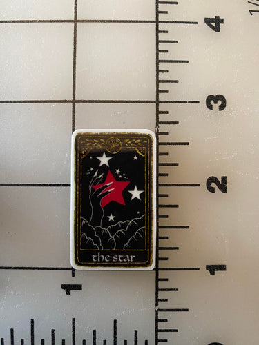 Stylized Tarot Flat back Printed Resins