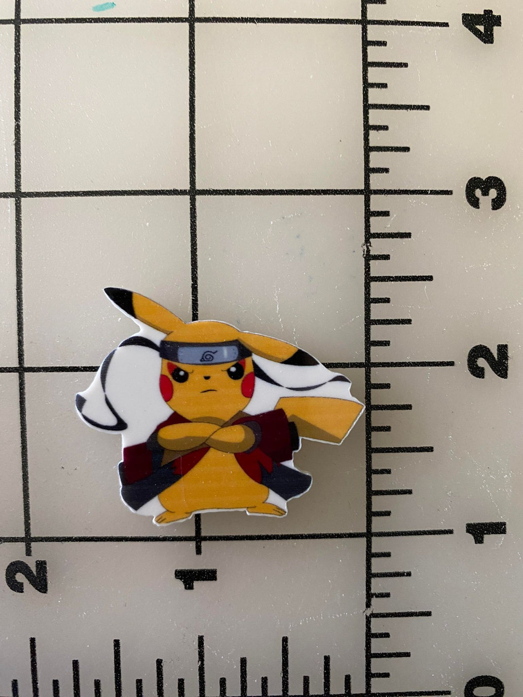 Pikachu Pokémon Flat back Printed Resin