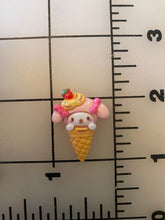 Sanrio Friends 3-D Flat back Printed Resin