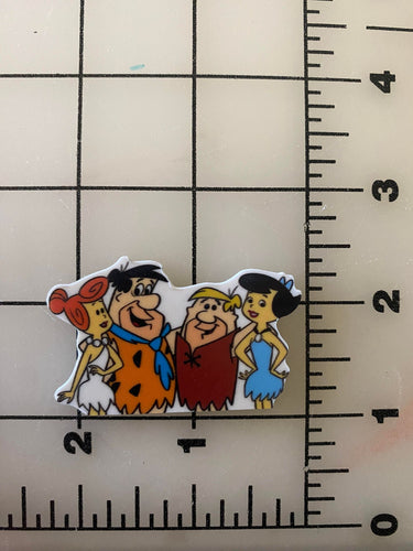 The Flintstones Flat Back Printed Resin