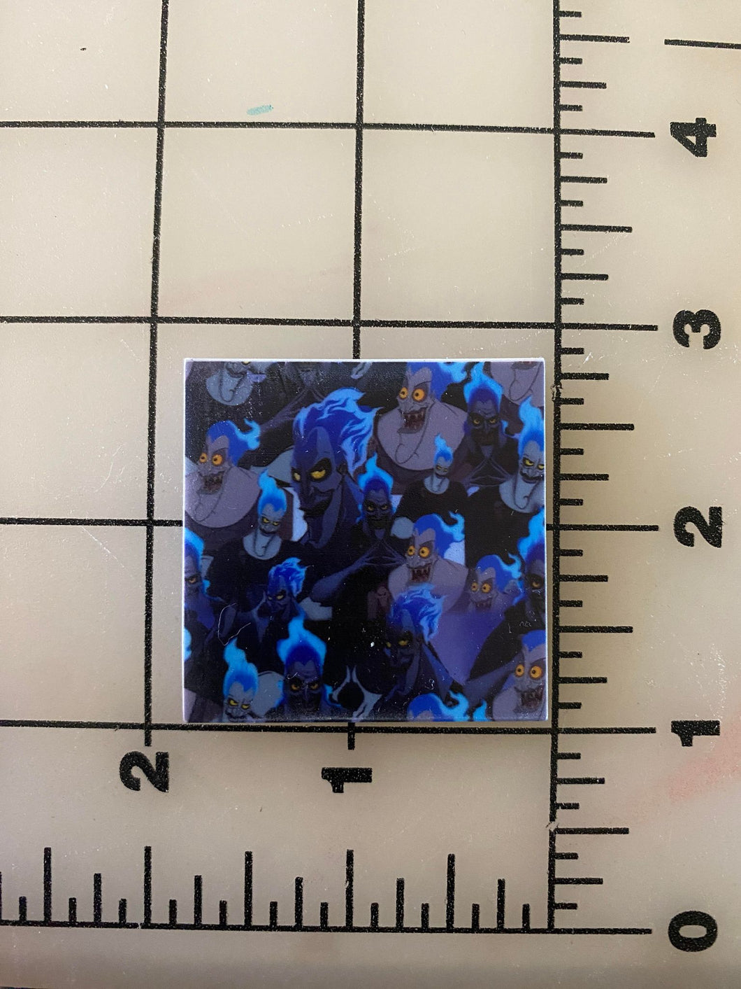 Disney Movie Hercules Villain Hades Collage Flat back Printed Resin