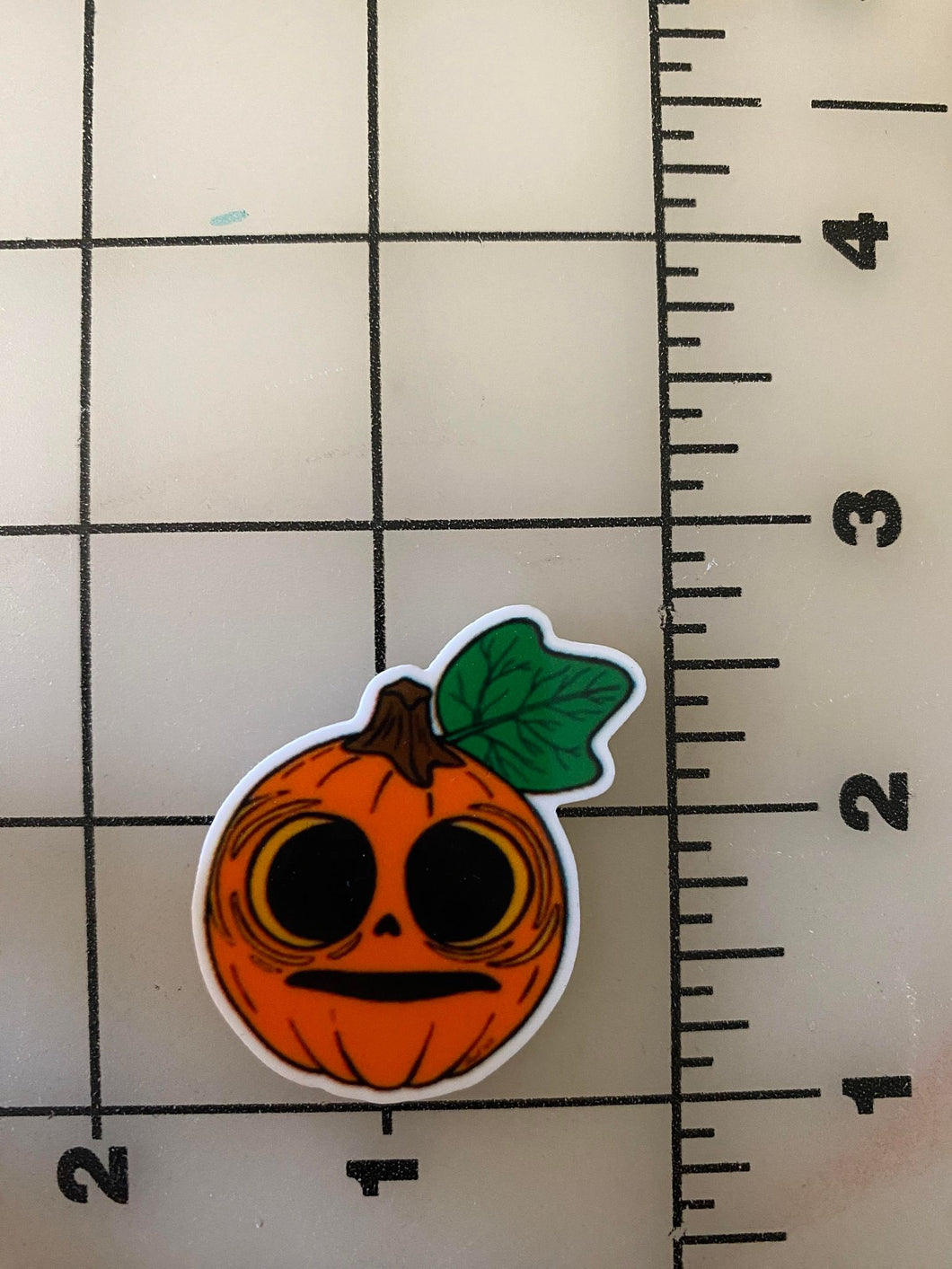 Universal Studios Lil' Boo Pumpkin Halloween Flat back Printed Resin