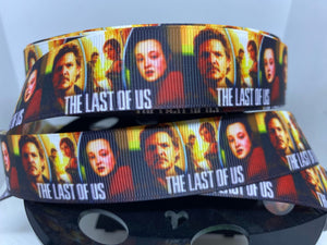 1 yard 1 inch "Last of Us" TV Show and Video Game Grosgrain Ribbon