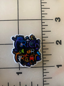NEW Disney Halloween Trick o Treat Flat back Printed Resin