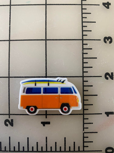 Volkswagen VW Van Flatback Printed Resin