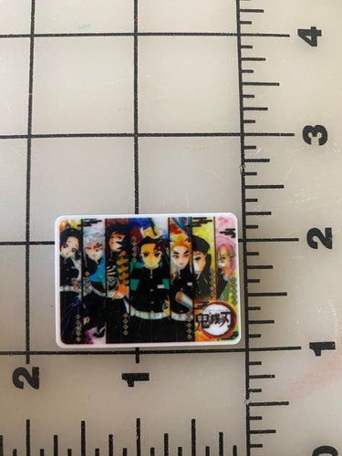 Demon Slayer Anime Flat back Printed Resin