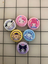 Sanrio Friends 3-D Flat back Printed Resin Bottlecaps