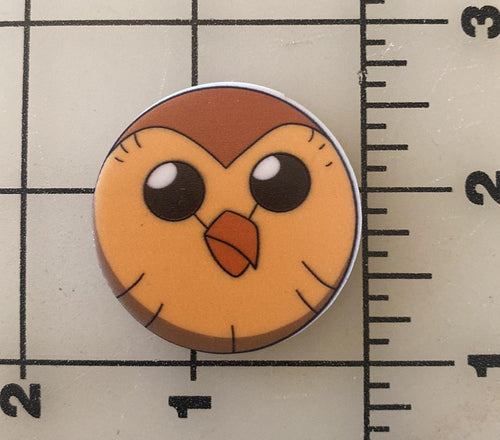 Owl House Hootie Disney Channel Cartoon show Flat back Printed Resin