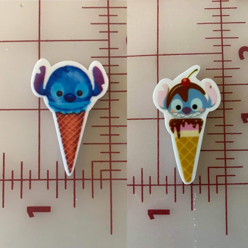 Stitch Ice Cream Printed Resin