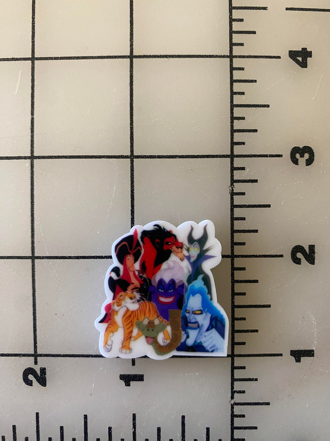 Disney Villains Flat back Printed Resin