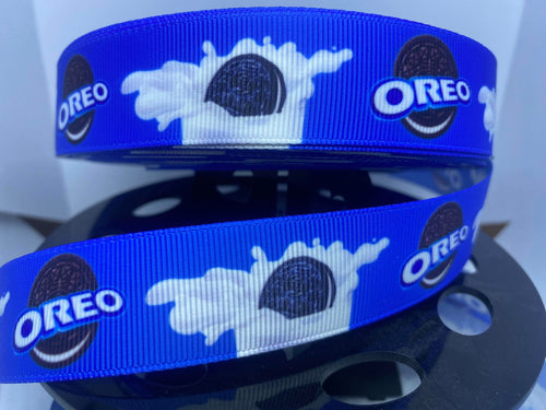 1 yard 1 inch OREO Cookie Grosgrain Ribbon