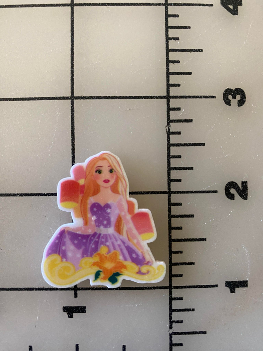 Princess Rapunzel with Lanterns Printed Resin
