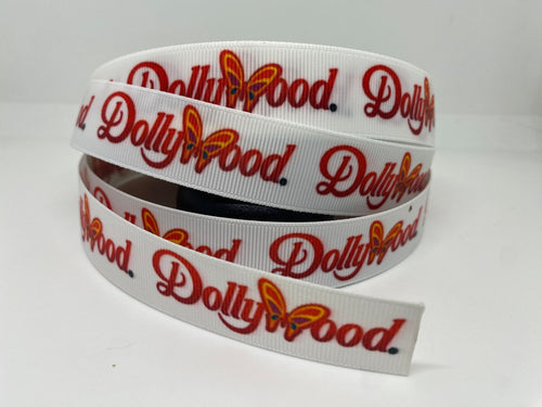 1 yard 1 inch Dollywood Grosgrain Ribbon