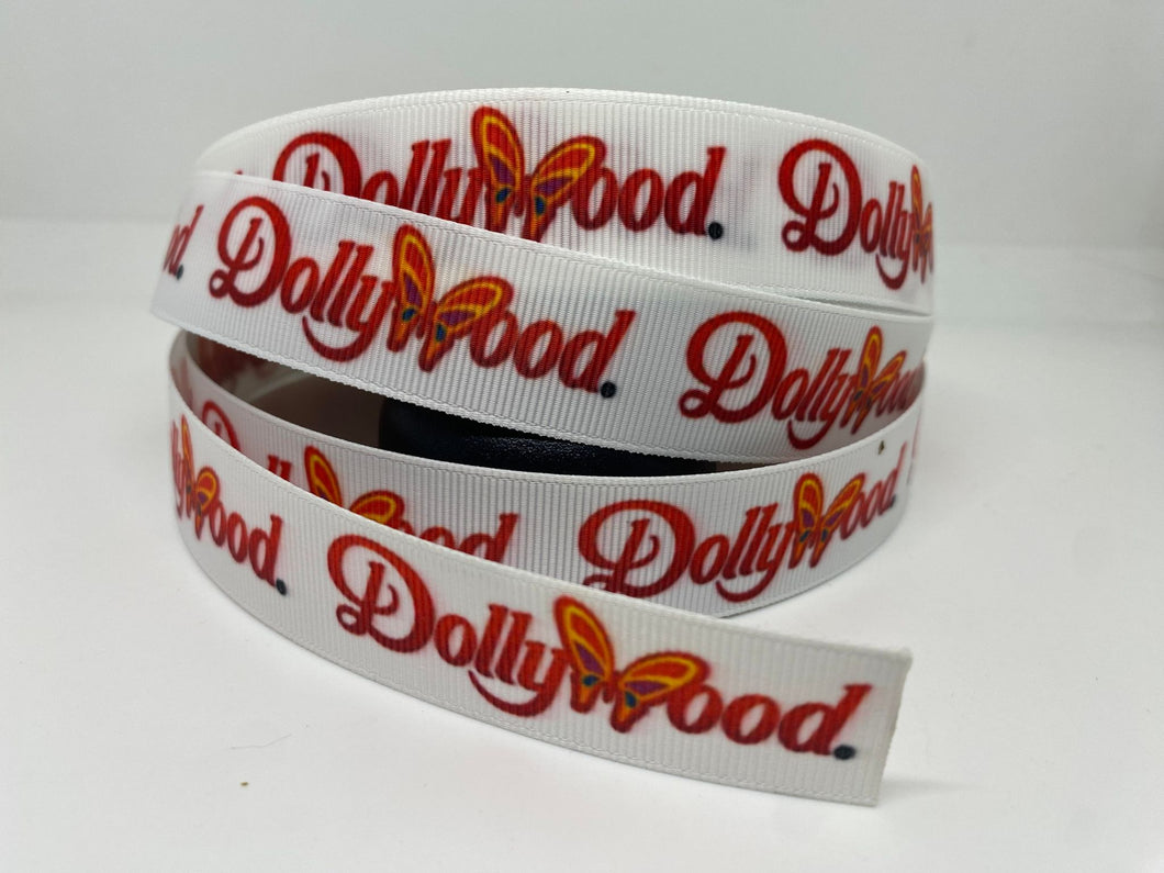 1 yard 1 inch Dollywood Grosgrain Ribbon