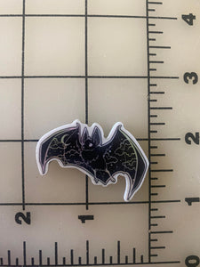 Bat print Flat back Printed Resin