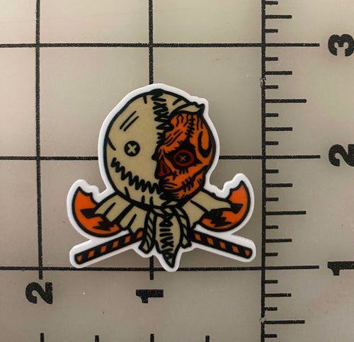 Sam Trick o' Treat Flat Back Printed Resin