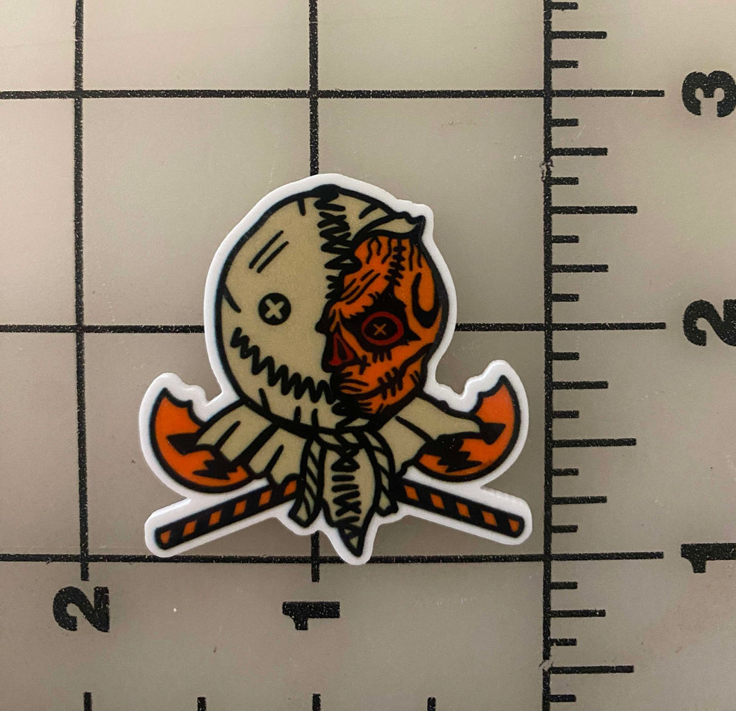 Sam Trick o' Treat Flat Back Printed Resin