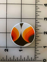 Vintage Prints Circle Flat back Printed Resin (Perfect for Earrings)