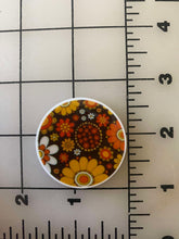 Vintage Prints Circle Flat back Printed Resin (Perfect for Earrings)