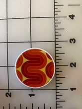 Vintage Prints Circle Flat back Printed Resin (Perfect for Earrings)