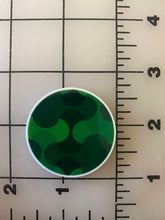 Vintage Prints Circle Flat back Printed Resin (Perfect for Earrings)