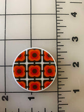 Vintage Prints Circle Flat back Printed Resin (Perfect for Earrings)