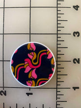 Vintage Prints Circle Flat back Printed Resin (Perfect for Earrings)