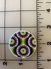 Vintage Prints Circle Flat back Printed Resin (Perfect for Earrings)