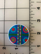 Vintage Prints Circle Flat back Printed Resin (Perfect for Earrings)