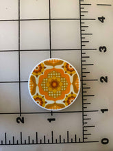 Vintage Prints Circle Flat back Printed Resin (Perfect for Earrings)