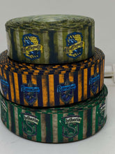 1 yard 1 inch Harry Potter Hogwarts Houses Grosgrain Ribbon