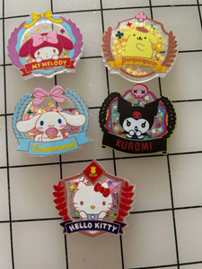 NEW Sanrio Friends Shaker Box Printed Resin