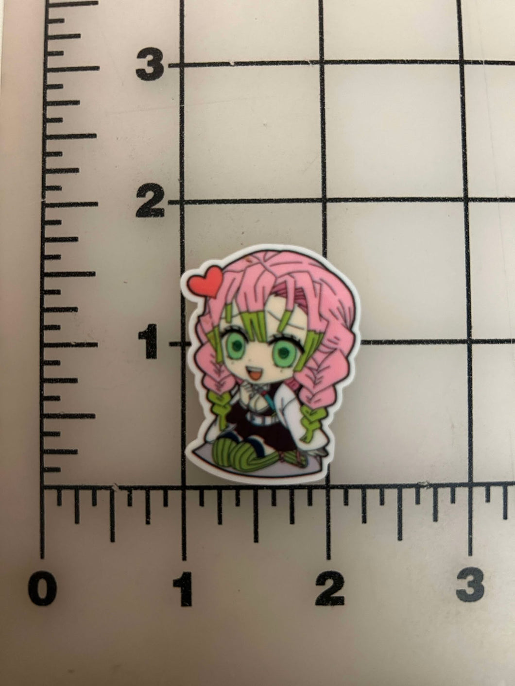 Mitsuri Kanroji Demon Slayer Flat back Printed Resin