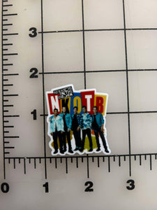 "New kids on the Block" Boy Band flatback Printed Resin