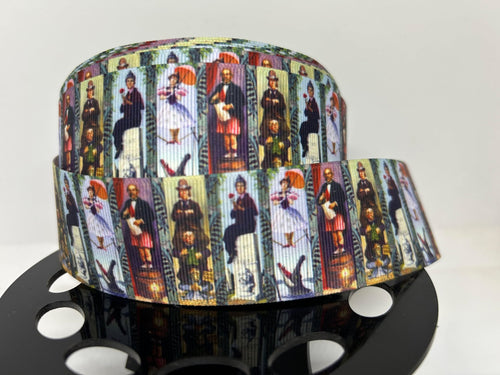 1 yard 1.5 inch Haunted Mansion Stretching Portrait Gallery Print Ribbon