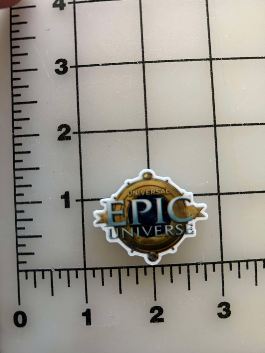 Universal EPIC Universe Flatback Printed Resin