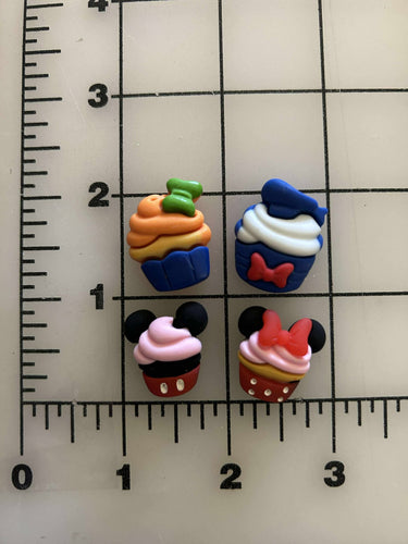 New 3D Disney Characters Cupcakes