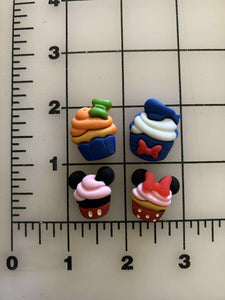 New 3D Disney Characters Cupcakes