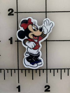 NEW Disney Cruise Line Captain Minnie back Printed Resin