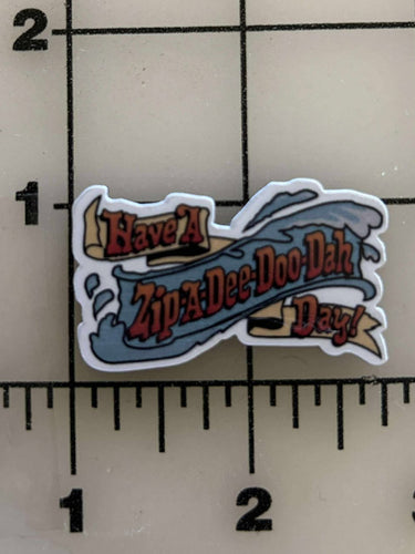 NEW Splash Mountain Song Flat back Printed Resin