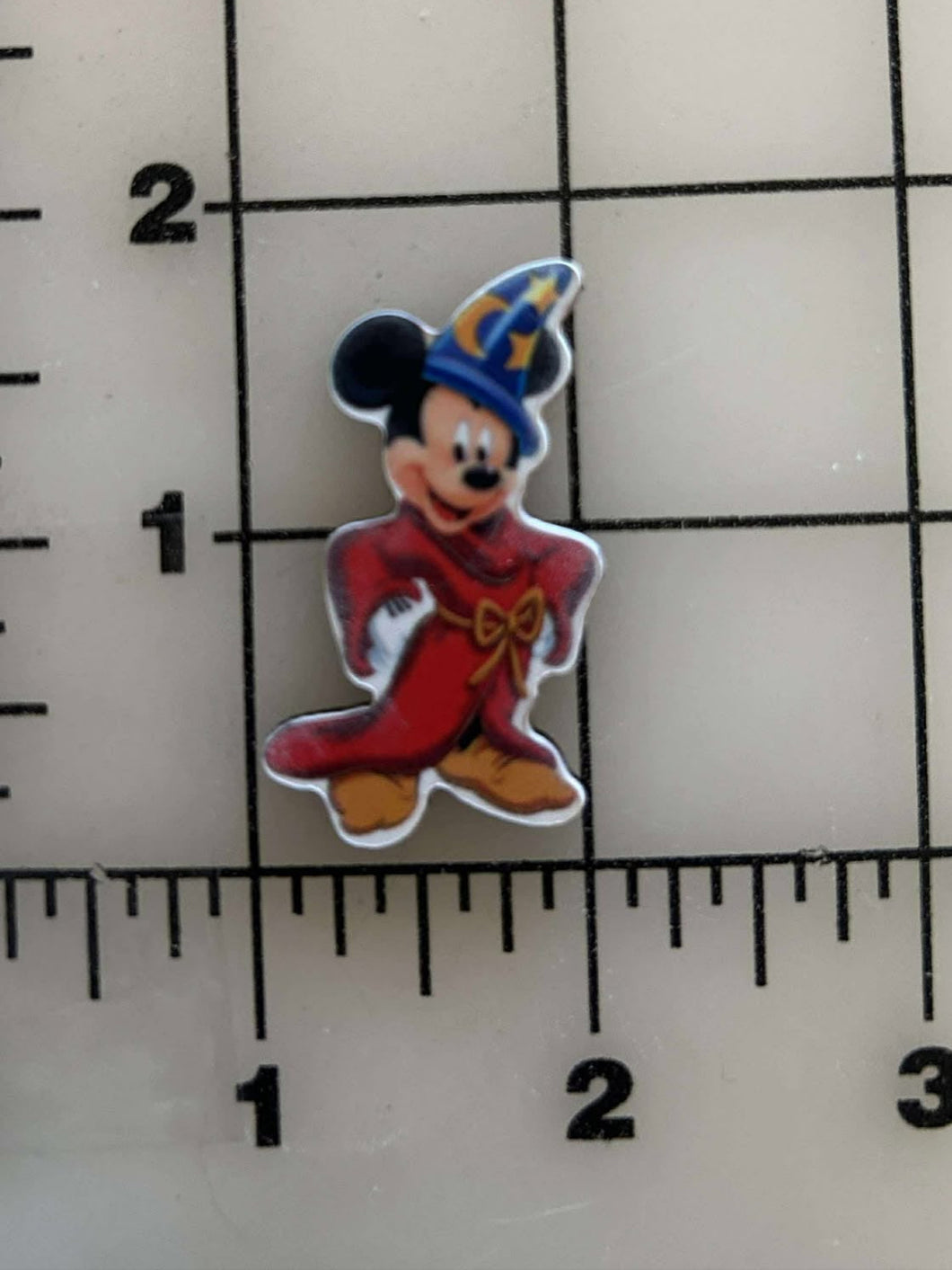 NEW Sorcerer Mickey Flat back Printed Resin