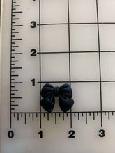 New 3D Black Bows, Hearts and Skull Bow Resins