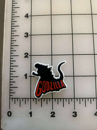 NEW Godzilla Flatback Printed Resin