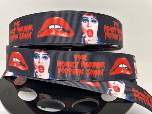 NEW 1 yard 1 inch The Rocky Horror Picture Show Grosgrain Ribbon