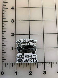 NEW Harry Potter Hogwarts Flat Back Printed Resin
