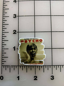 NEW "Psycho" Poster Flatback Printed Resin